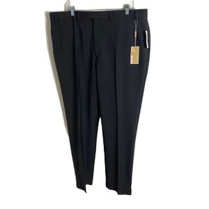 Michael Michael Kors Charcoal Dress Pants NEW 40x32 Gray Pleated